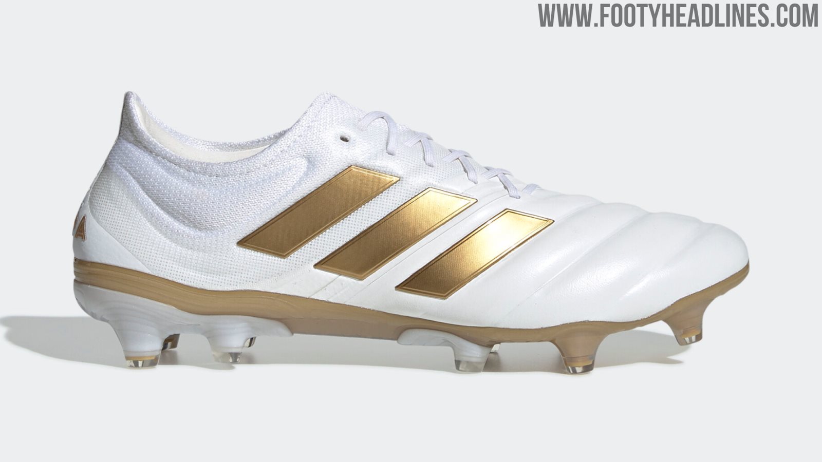 Classy White Gold Adidas Copa 19 Input Code Pack Boots